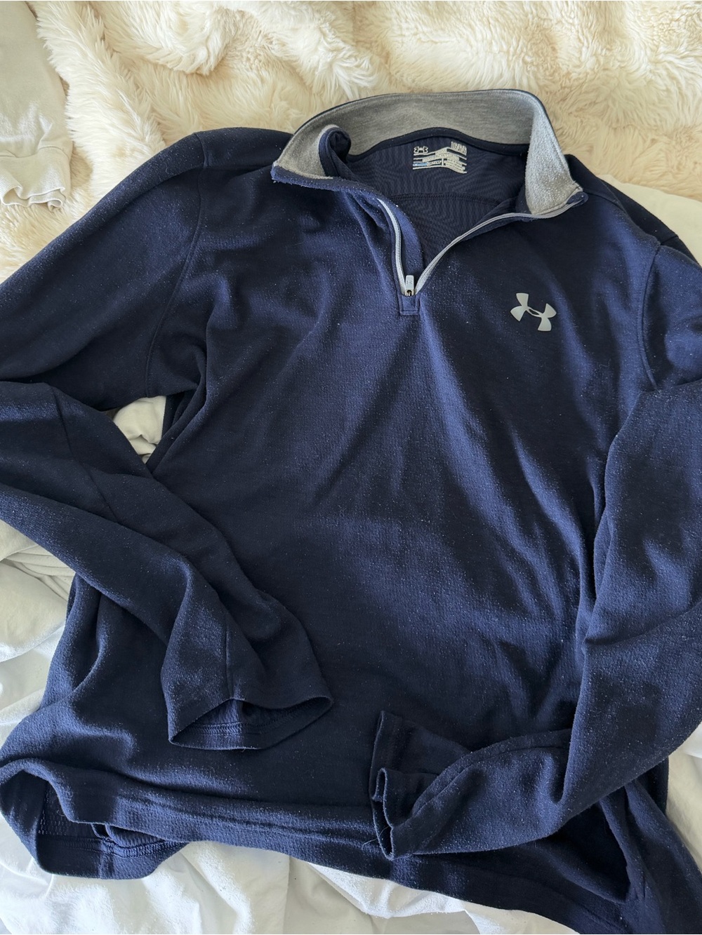 Under Armour Navy Quarter Zip